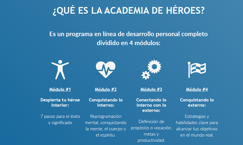 Curso Academia de Héroes – Victor Hugo Manzanilla