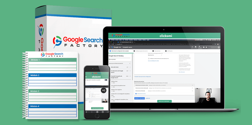 Curso Google Search Factory – Alan Valdez