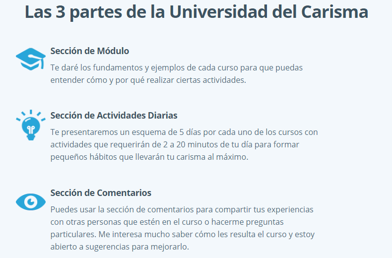Curso Universidad del Carisma – Charlie Houpert